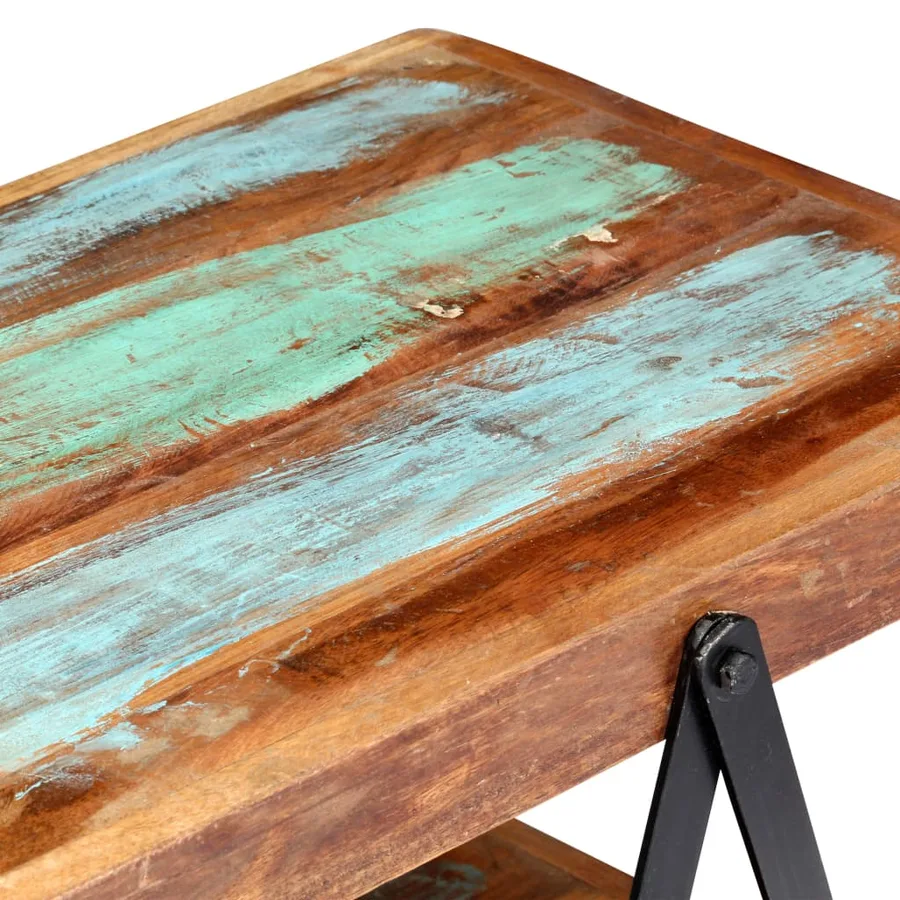 Meuble TV 160x40x50 cm Bois de récupération massif - 4