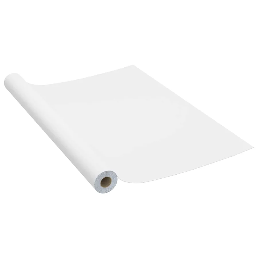 Film autoadhésif pour meubles Blanc 500x90 cm PVC - 2
