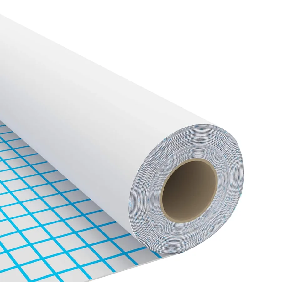 Film autoadhésif pour meubles Blanc 500x90 cm PVC - 4