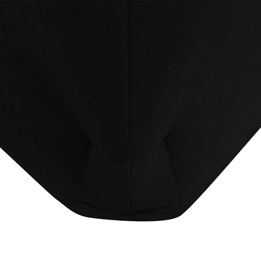 Housses extensibles pour table 2 pièces 120 x 60,5 x 74 cm Noir - 3