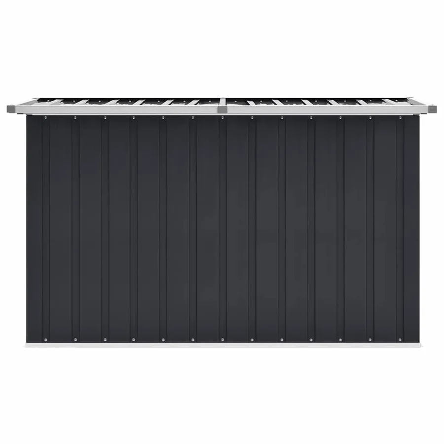 Boîte de rangement de jardin Anthracite 149x99x93 cm - 5