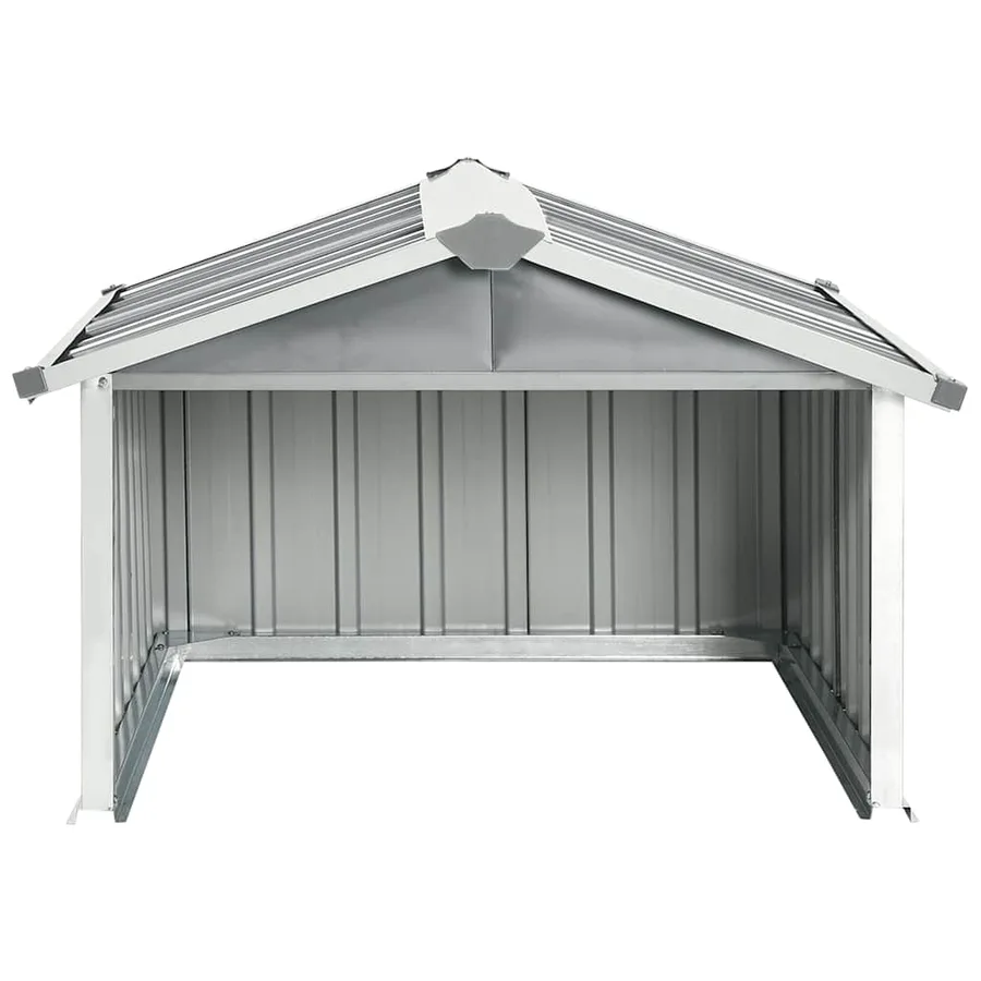 Abri pour robot de jardin 92x97x63 cm Acier galvanisé Gris - 3