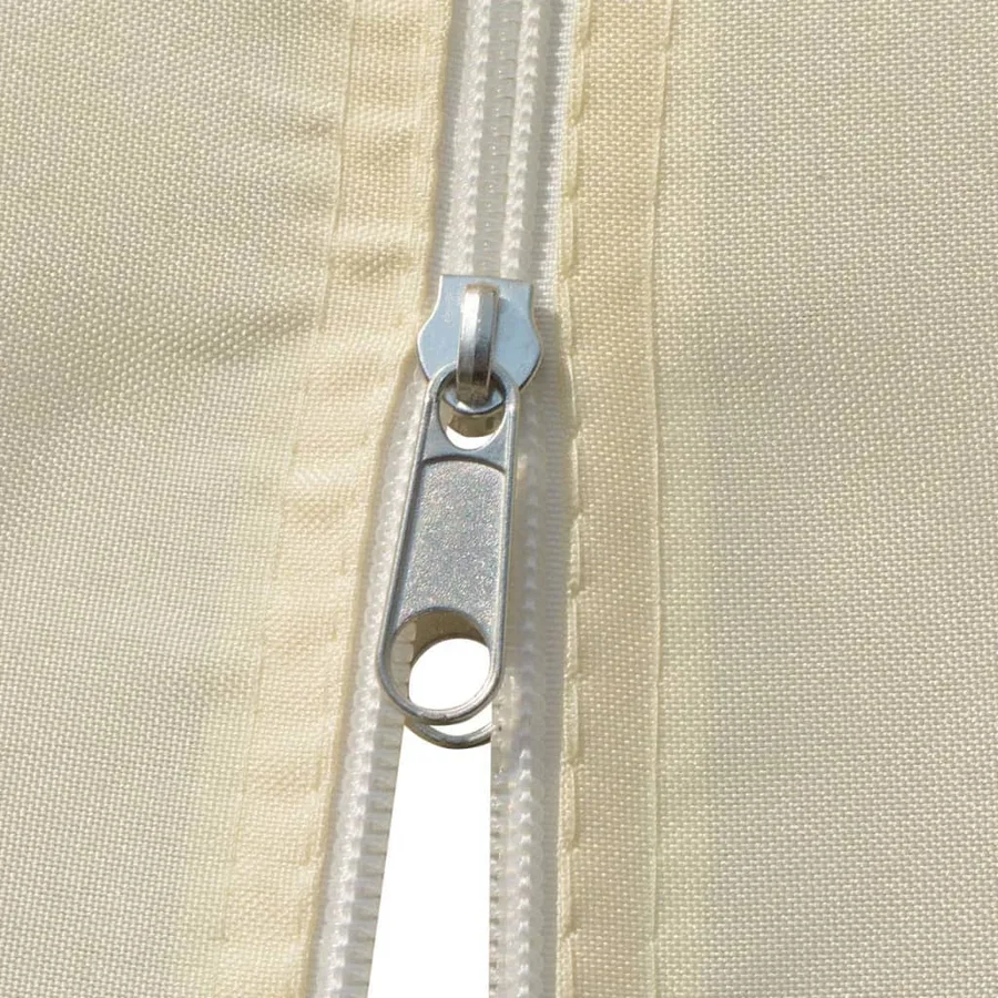 Tonnelle avec rideaux 4 x 3 m Blanc - 7