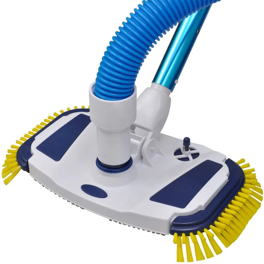Aspirateur de piscine avec manche télescopique et tuyau - 4
