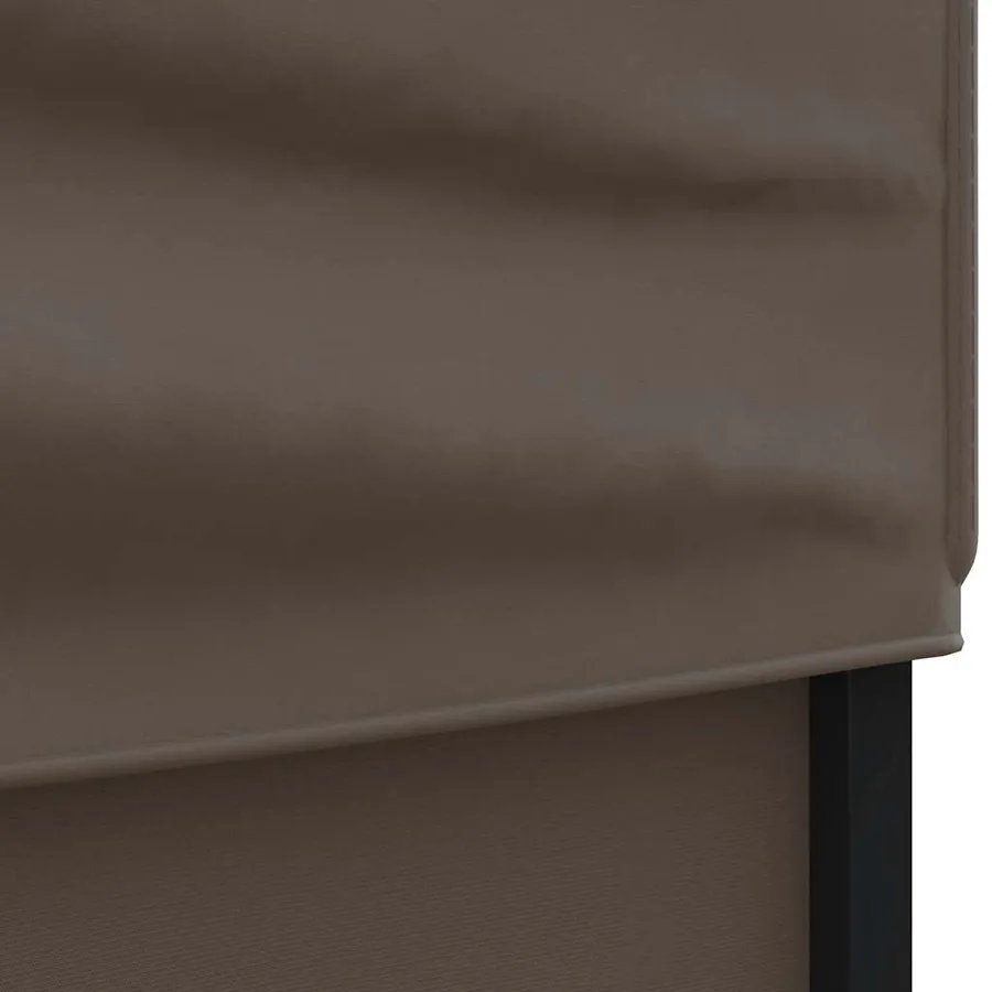 Tente de réception pliable avec parois Taupe 2x2 m - 6