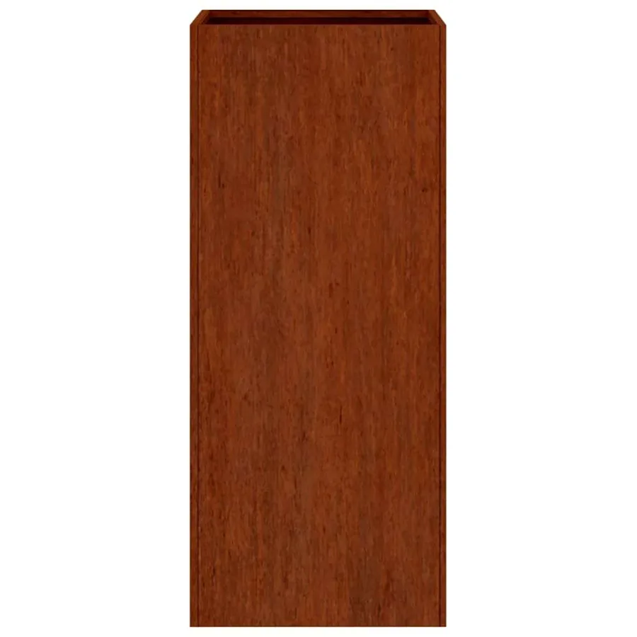 Jardinière 32x29x75 cm acier corten - 6