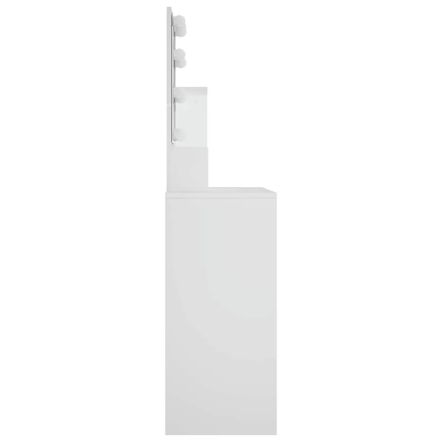 Coiffeuse avec LED blanc 86,5x35x136 cm - 6