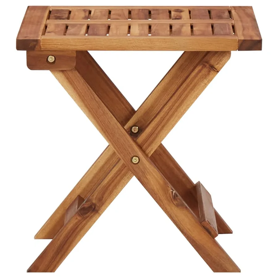 Ensemble de chaises longues lot de 2 table Bois acacia massif - 11
