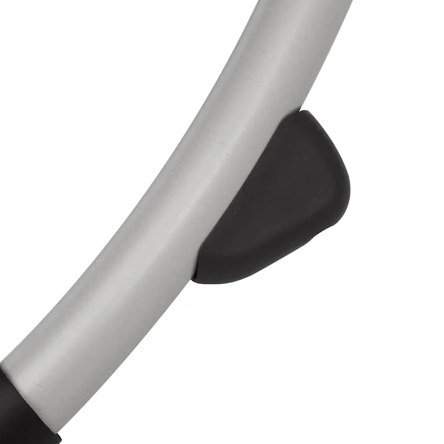 Chaise longue géométrique d'extérieur Acier Noir et gris - 21
