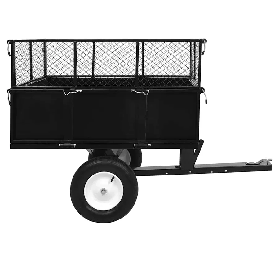 Remorque basculante pour tondeuse de pelouse Charge de 300 kg - 4