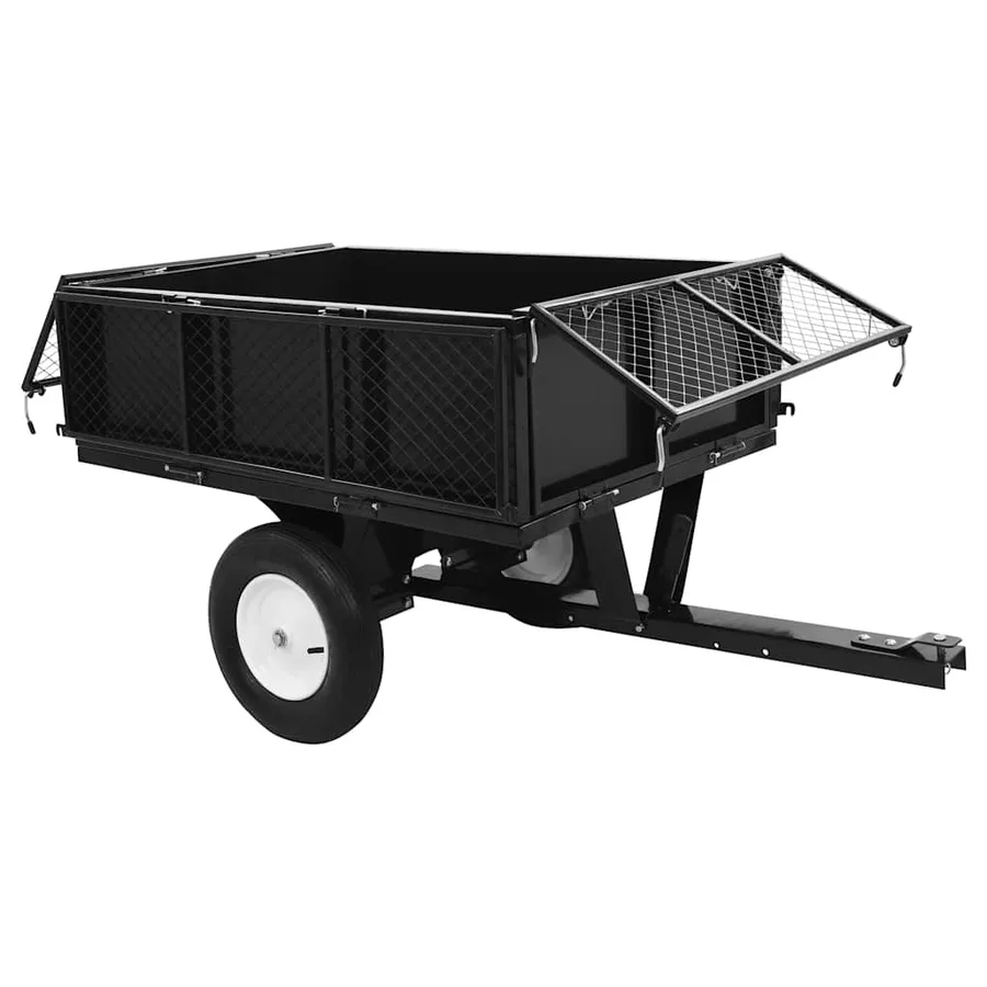Remorque basculante pour tondeuse de pelouse Charge de 300 kg - 7