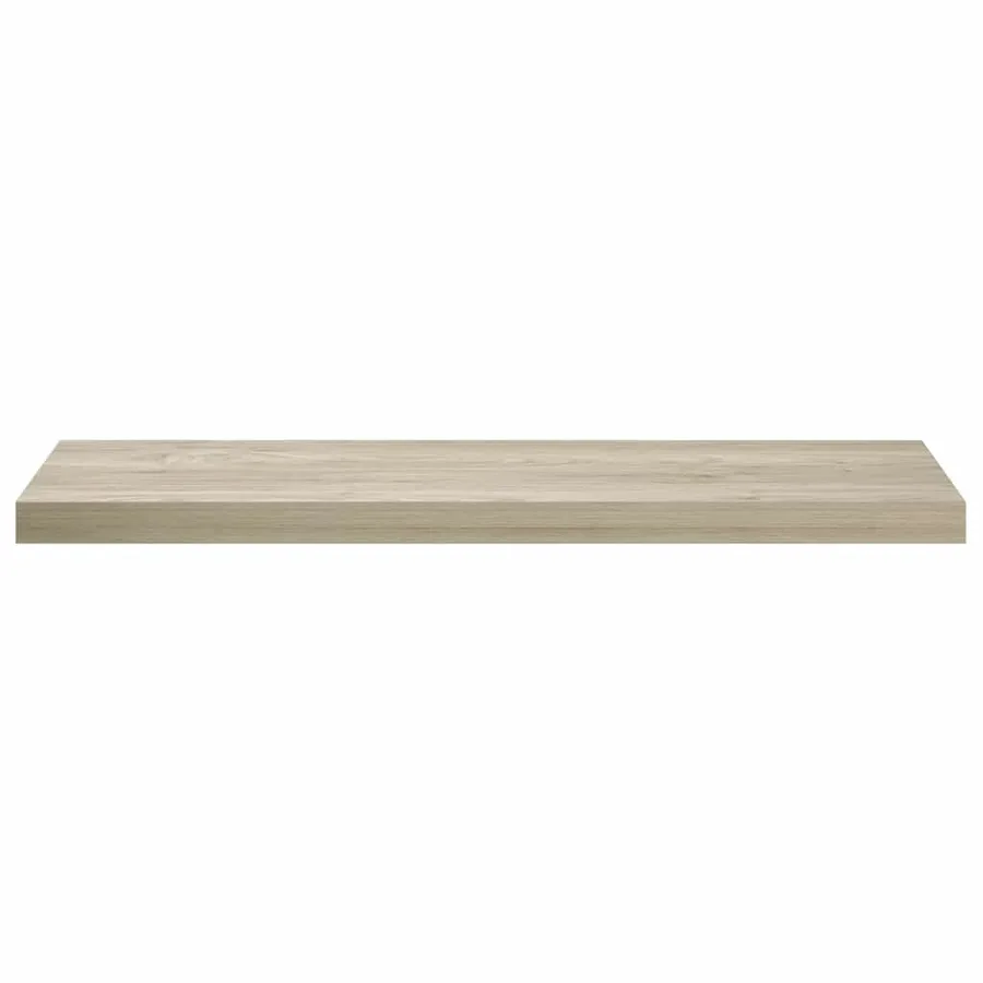 Étagères murales flottantes 4 pcs chêne 90x23,5x3,8 cm MDF - 7