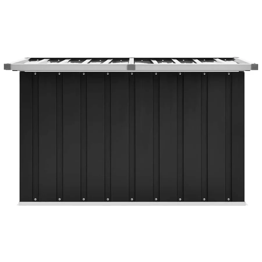 Boîte de rangement de jardin Anthracite 109x67x65 cm - 4