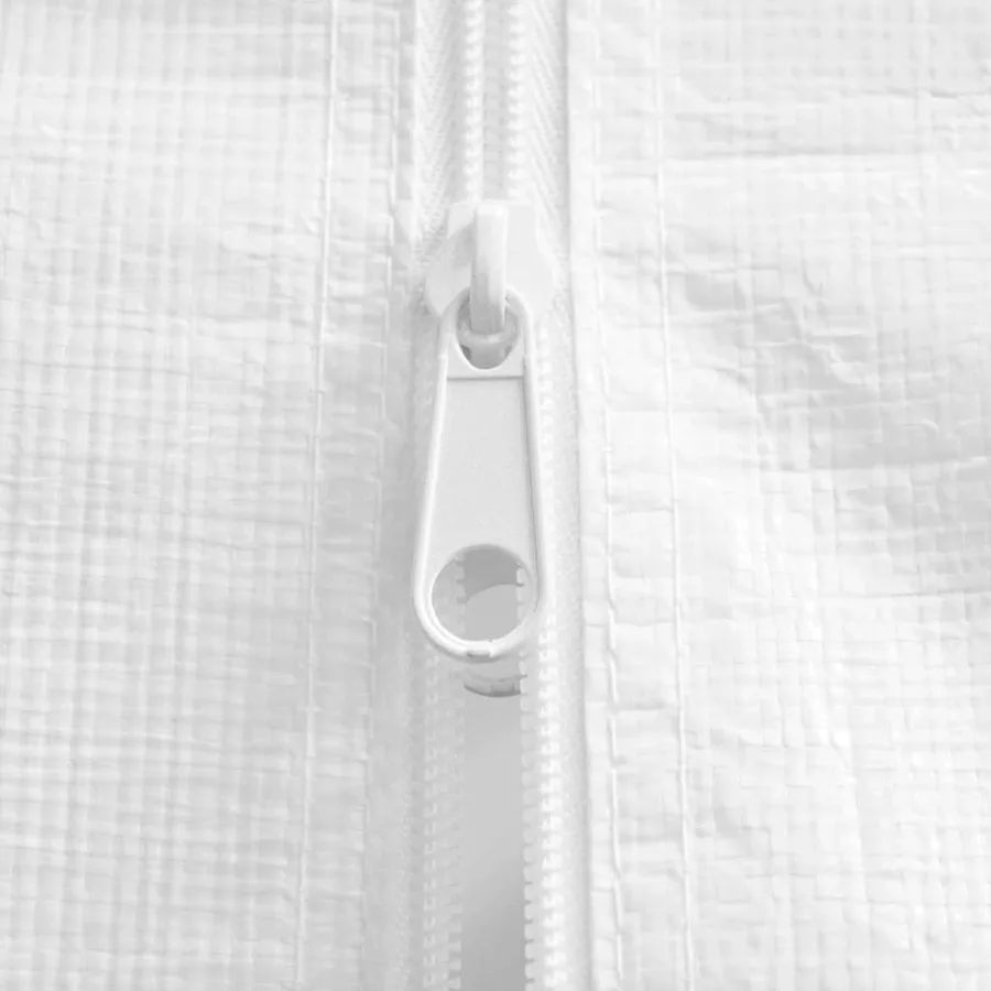 Tente de réception avec parois latérales 2,5x2,5m Blanc 90 g/m² - 8