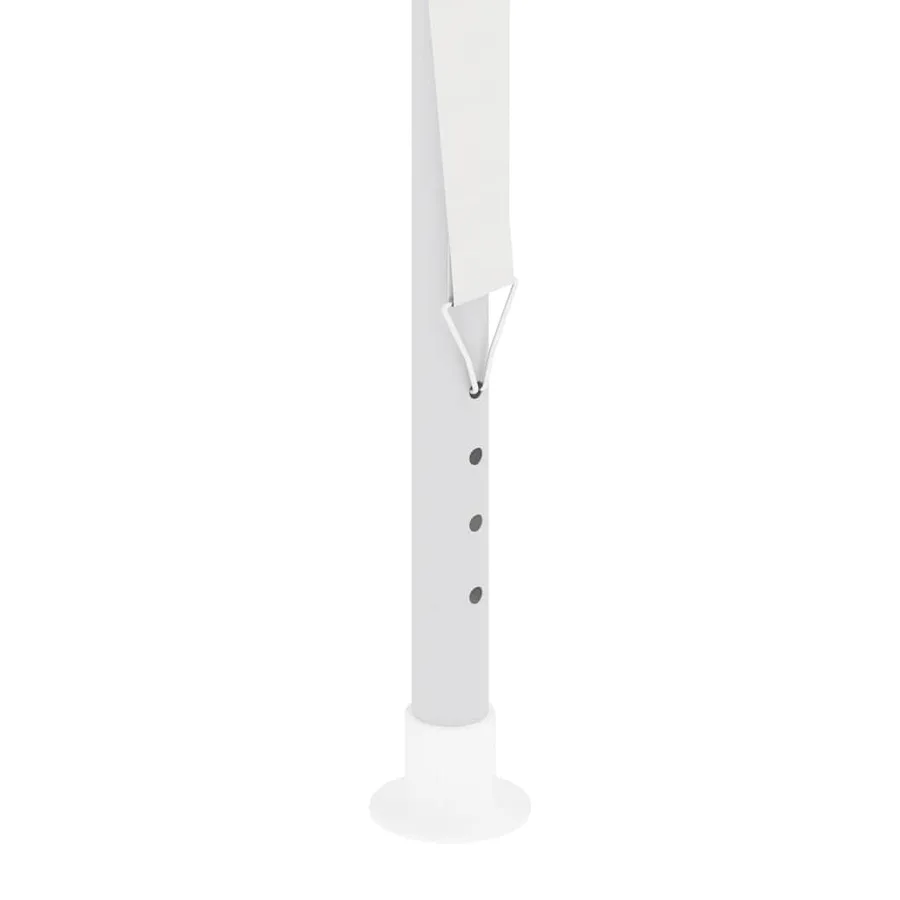 Tente de réception avec parois latérales 2,5x2,5m Blanc 90 g/m² - 9