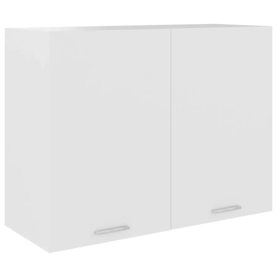 Armoire suspendue "Lyon" Blanc 80 x 31 x 60 cm Bois d'ingénierie