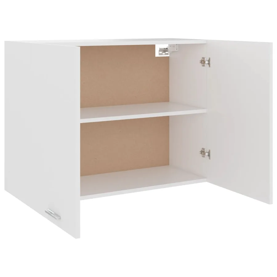 Armoire suspendue "Lyon" Blanc 80 x 31 x 60 cm Bois d'ingénierie - 5