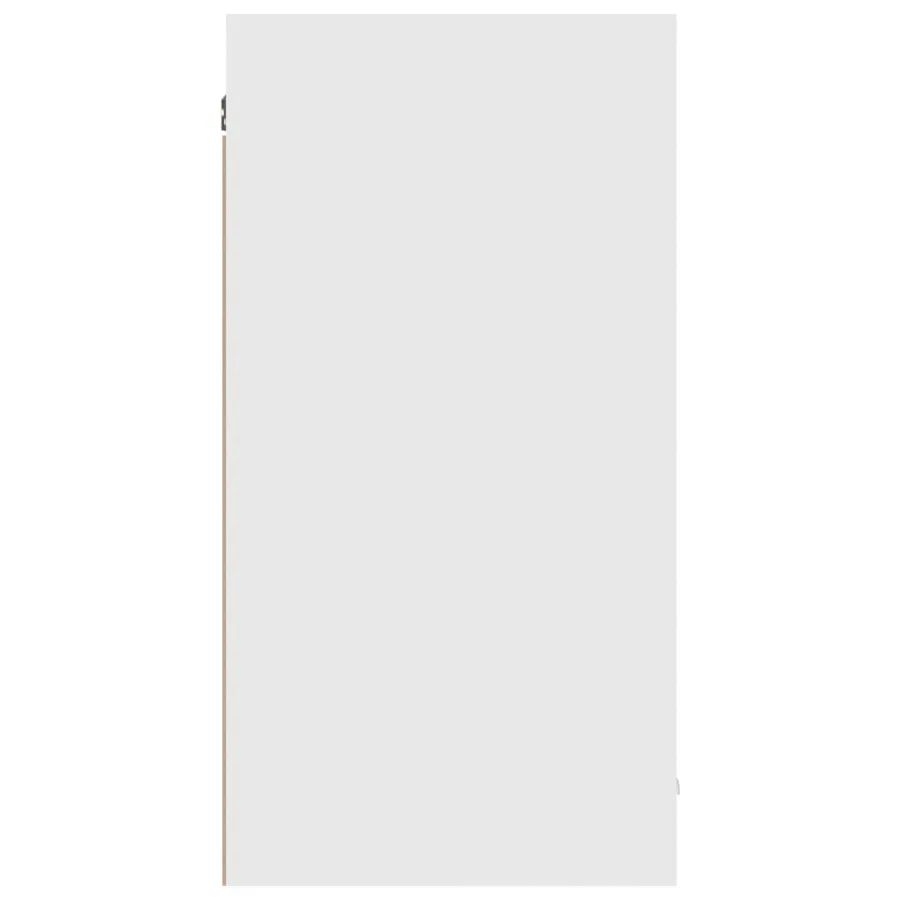 Armoire suspendue "Lyon" Blanc 80 x 31 x 60 cm Bois d'ingénierie - 7