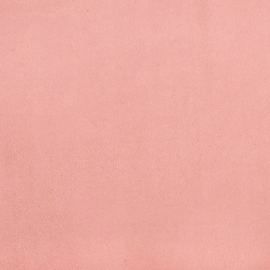 Cadre de lit à lattes rose 90x200 cm velours - 8