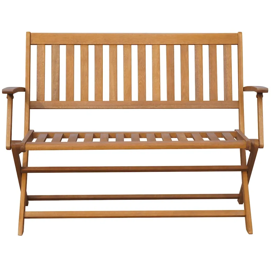 Banc de jardin 120 cm Bois d'acacia solide - 2