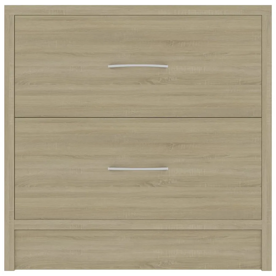 Tables de chevet 2pcs Chêne sonoma 40x30x40cm Bois d'ingénierie - 5