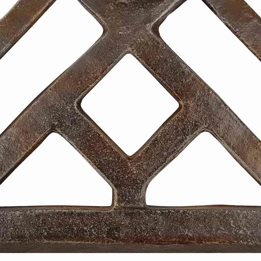 Socle de parasol Bronze 44x44x31 cm Fonte - 8