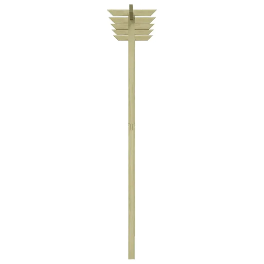 Pergola de jardin 205 x 40 x 203 cm Bois - 6