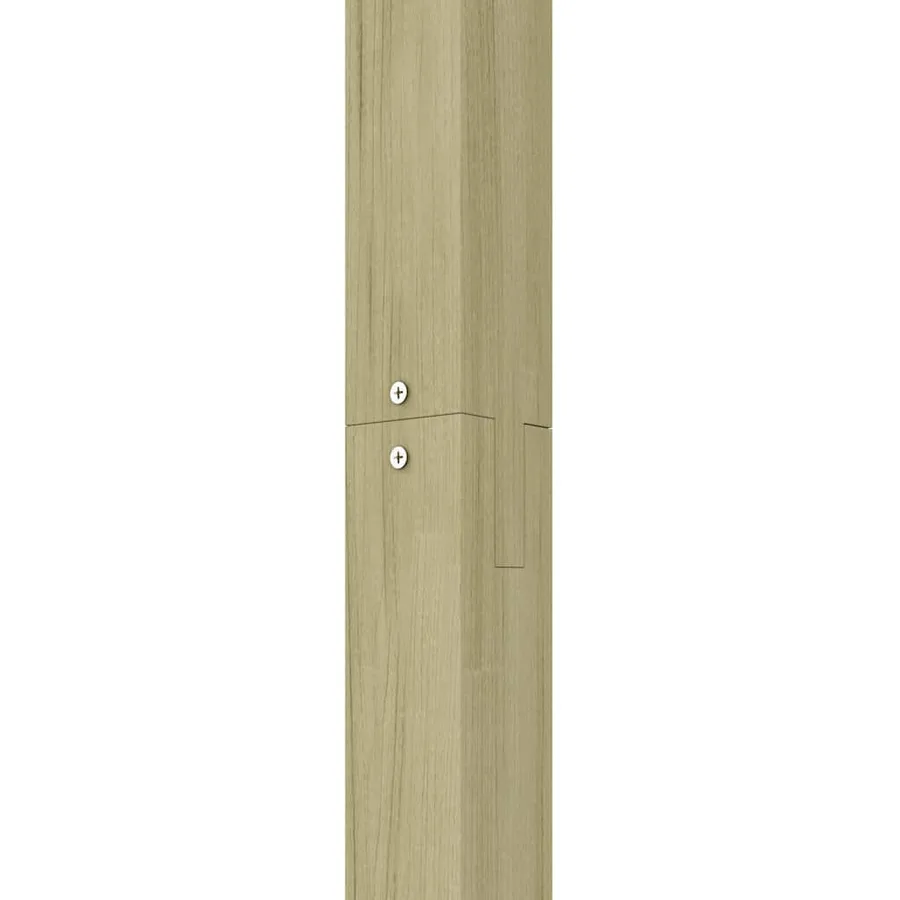 Pergola de jardin 205 x 40 x 203 cm Bois - 9