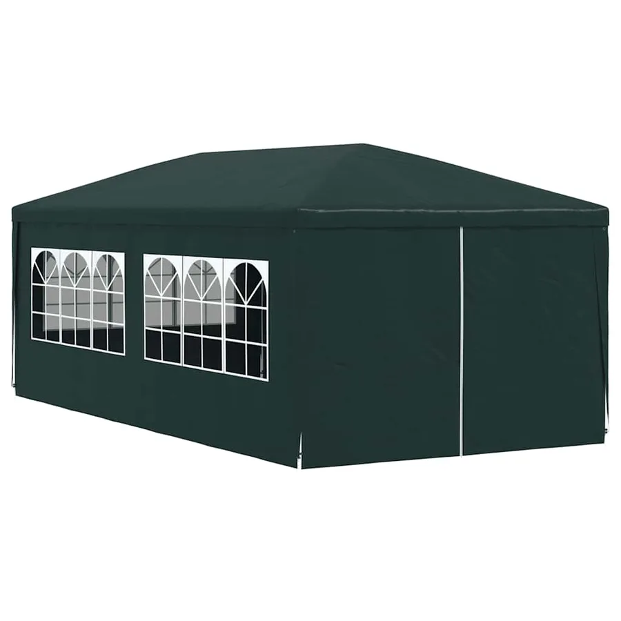 Tente de réception 3 x 6 m Vert - 3