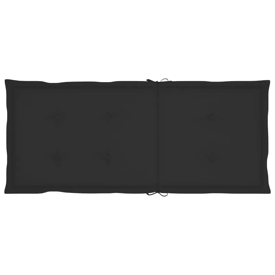Chaises pliables de jardin avec coussins lot de 8 Bois d'acacia - 8