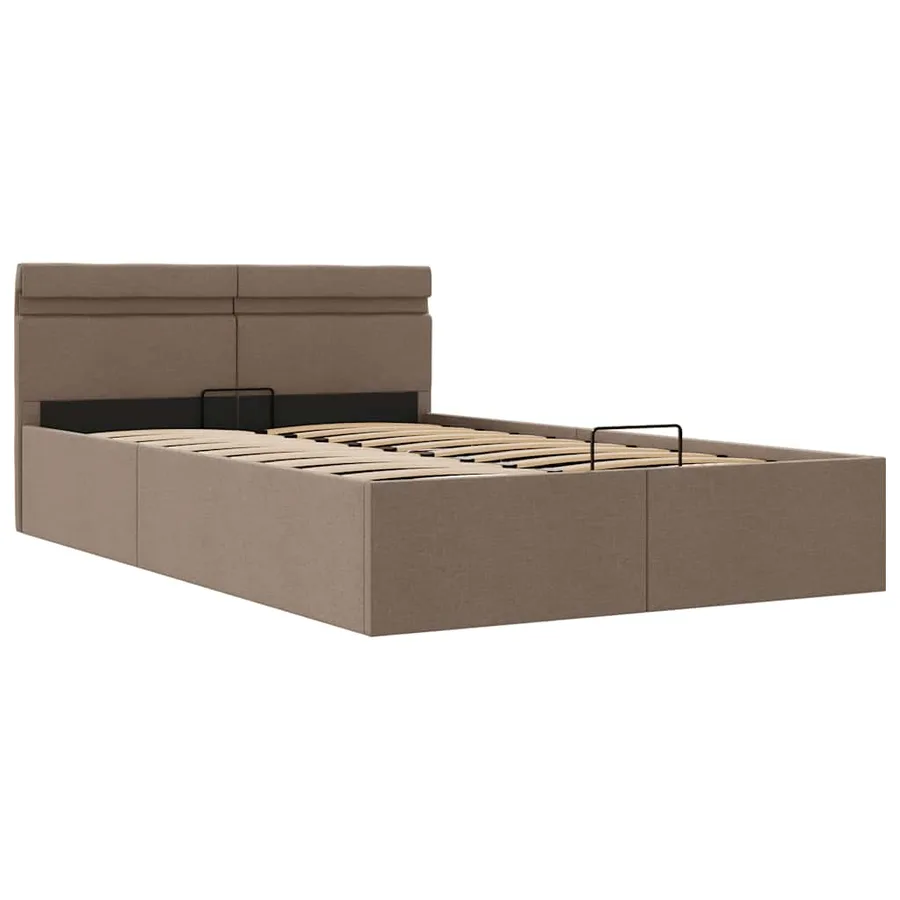 Cadre de lit à rangement hydraulique sans matelas 140x200 cm - 3