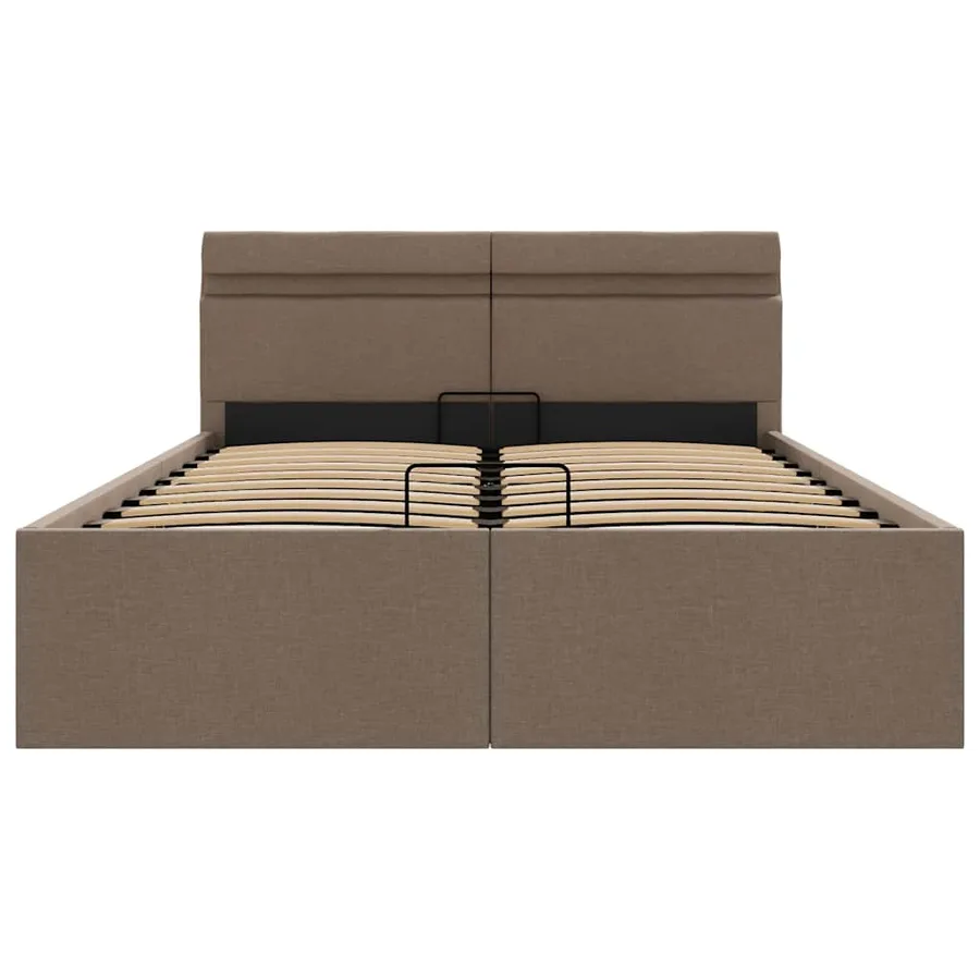 Cadre de lit à rangement hydraulique sans matelas 140x200 cm - 6