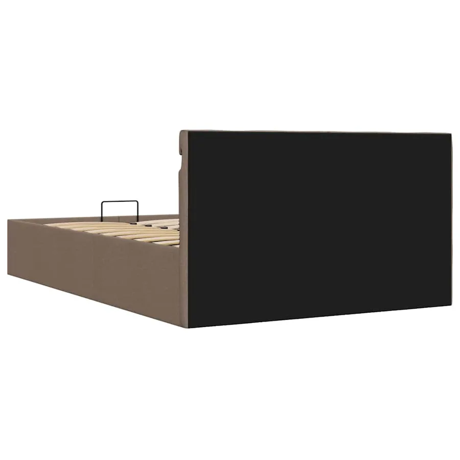 Cadre de lit à rangement hydraulique sans matelas 140x200 cm - 8