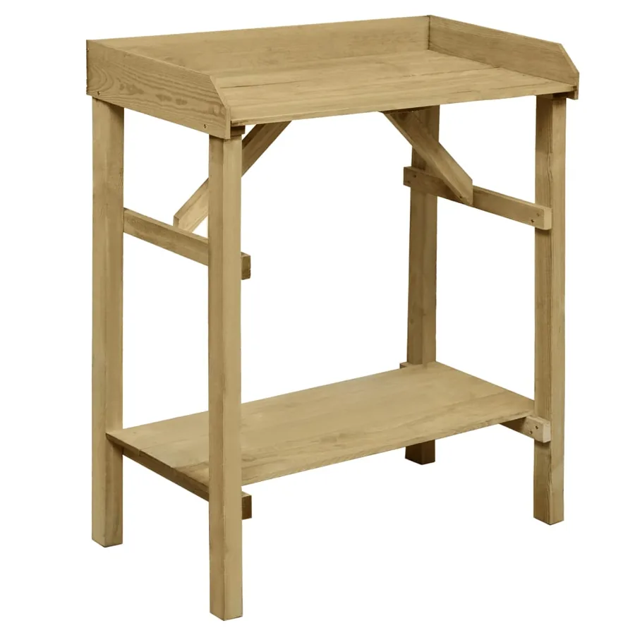 Table de jardinière Bois de pin imprégné 75x40x90 cm