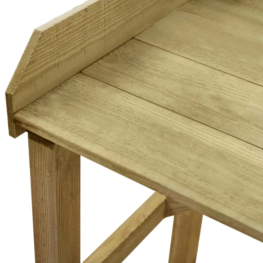 Table de jardinière Bois de pin imprégné 75x40x90 cm - 5