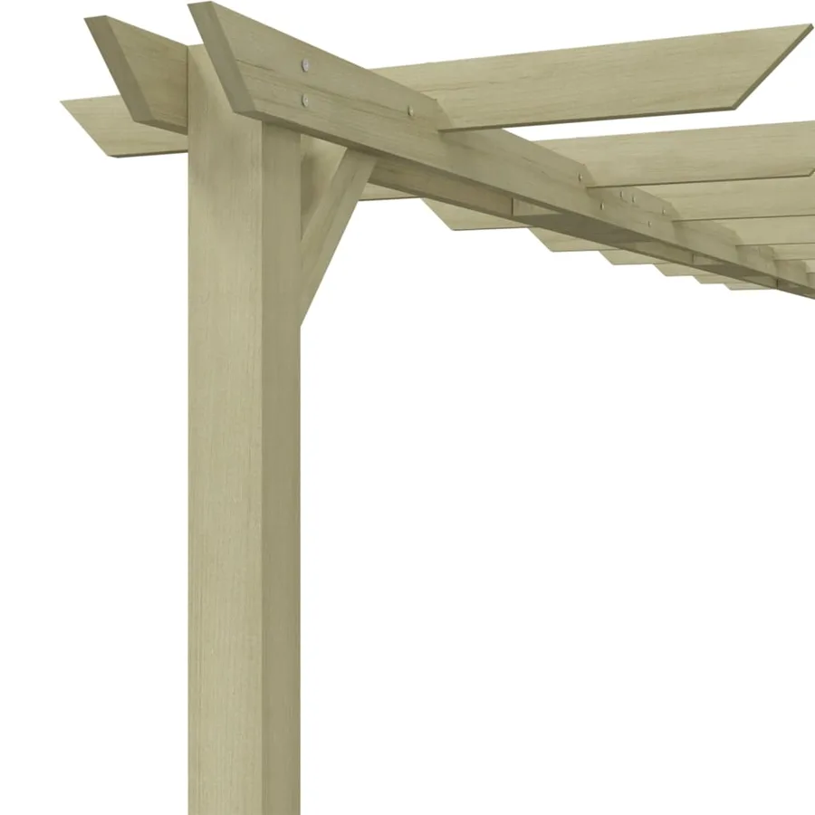 Pergola de jardin Pin imprégné 360x200x60 cm - 4