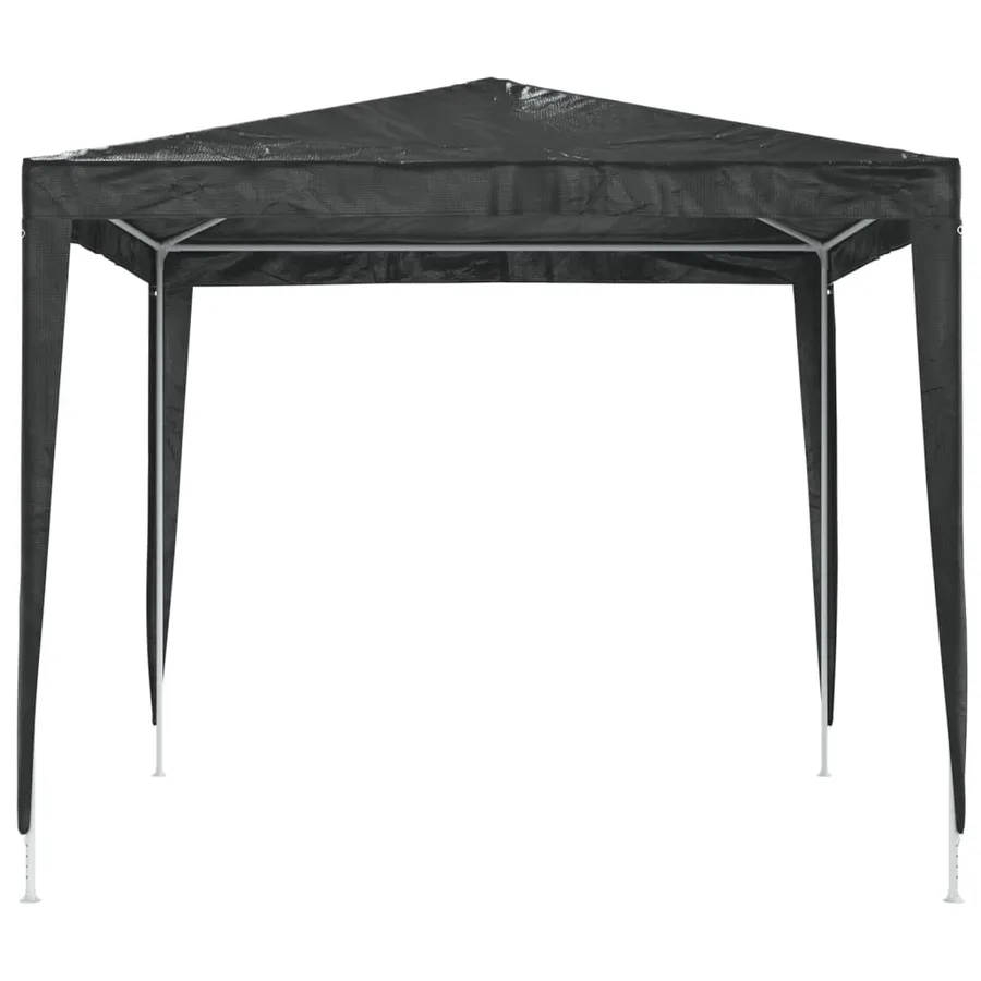 Tente de réception professionnelle 2,5x2,5 m Anthracite 90 g/m² - 4