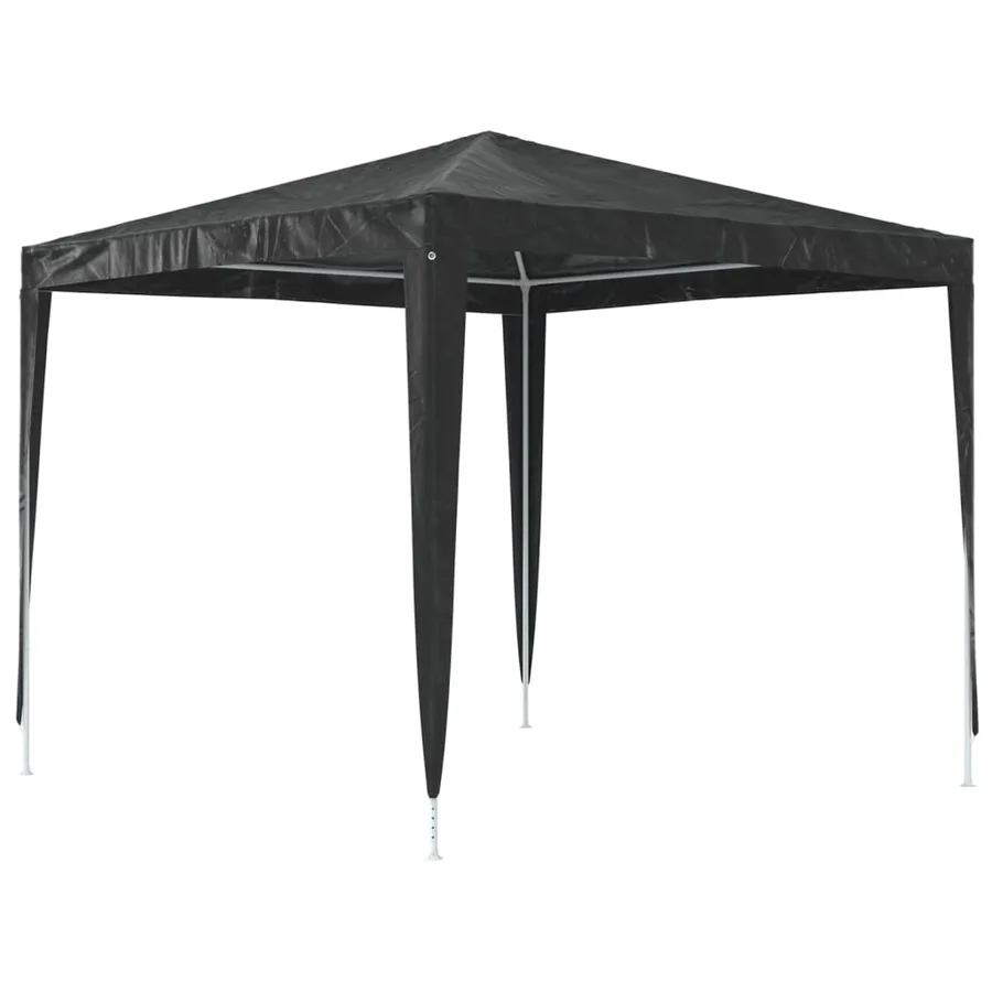 Tente de réception professionnelle 2,5x2,5 m Anthracite 90 g/m² - 5