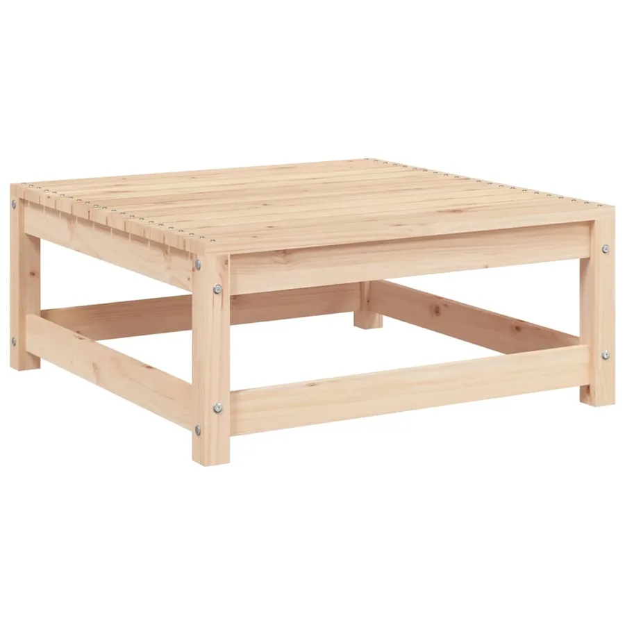 Salon de jardin 2 pcs avec coussins Bois de pin massif - 8