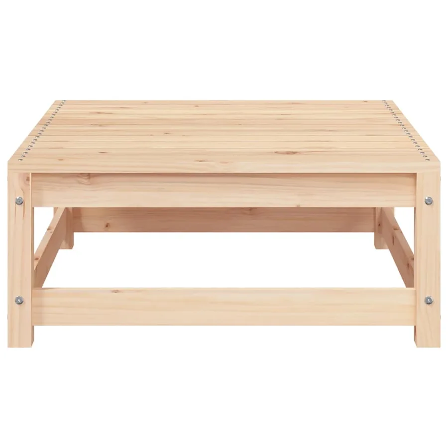 Salon de jardin 2 pcs avec coussins Bois de pin massif - 9