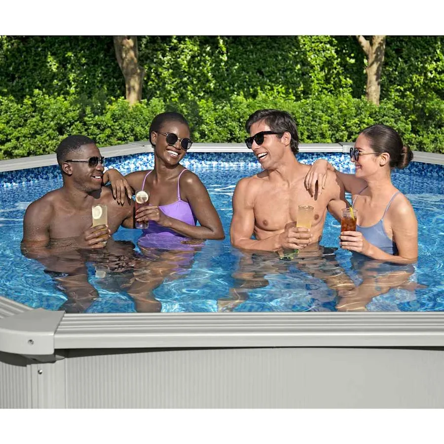 Bestway Piscine encadrée hors sol ronde Hydrium 360x120 cm - 11