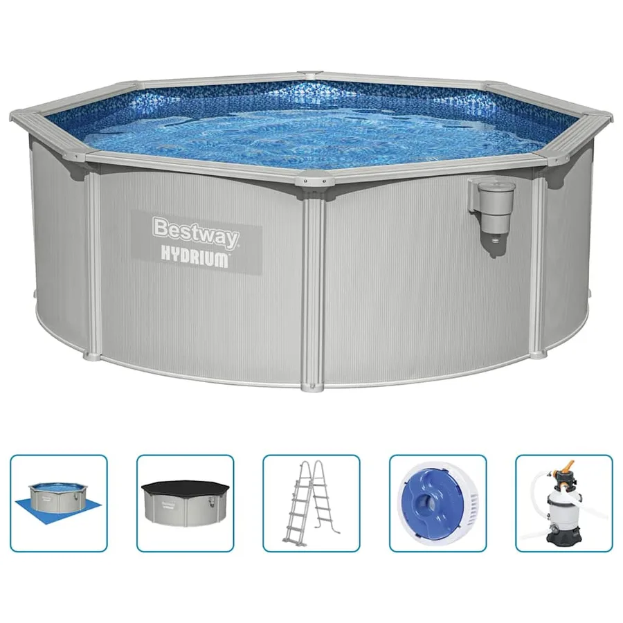 Bestway Piscine encadrée hors sol ronde Hydrium 360x120 cm - 2