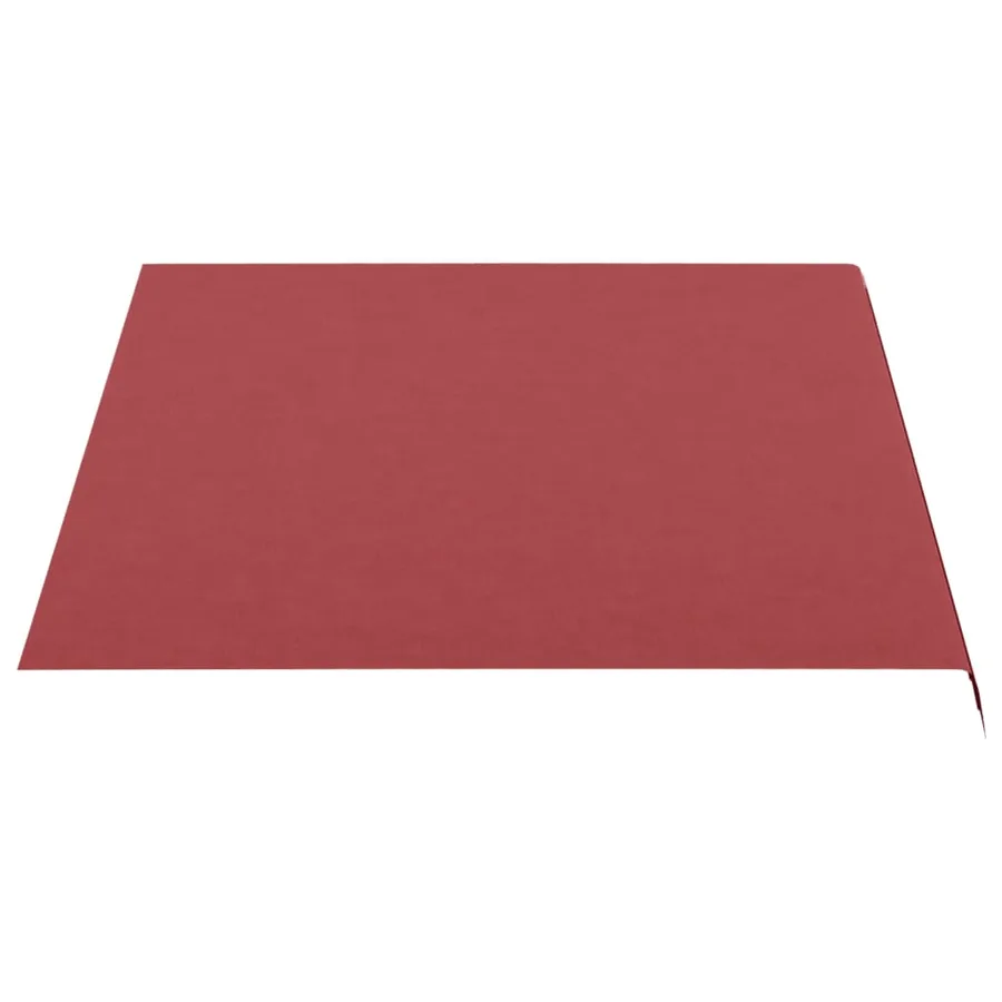 Tissu de remplacement pour auvent bordeaux rouge 3,5x2,5 m polyester - 4