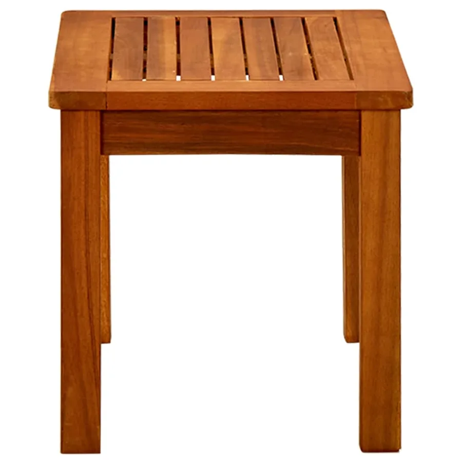 Table basse de jardin 50x35x36 cm Bois solide d'acacia - 3