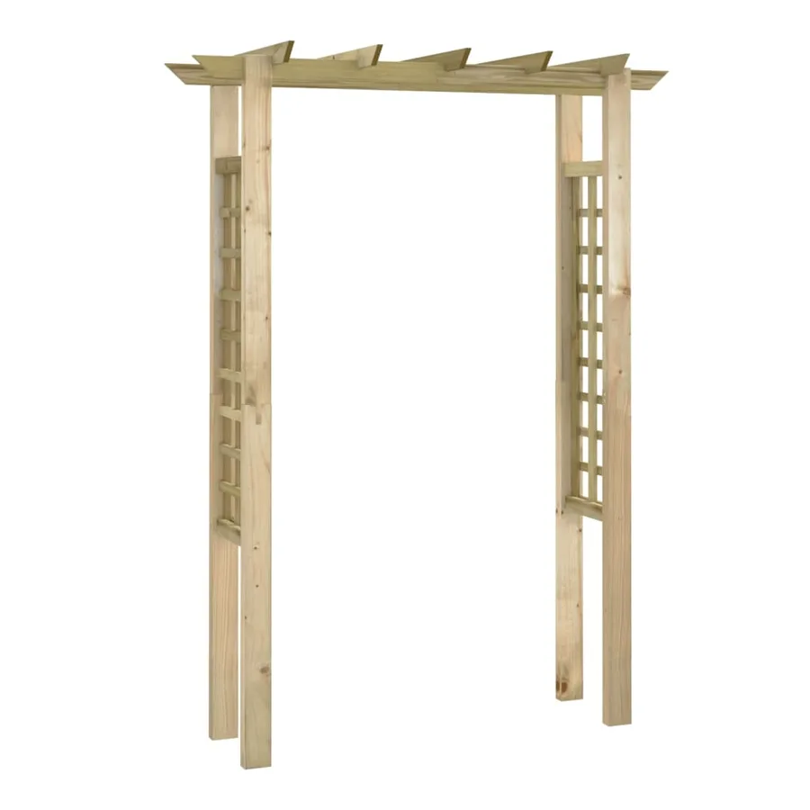 Arche pour rosiers 150 x 60 x 204 cm bois imprégné - 2