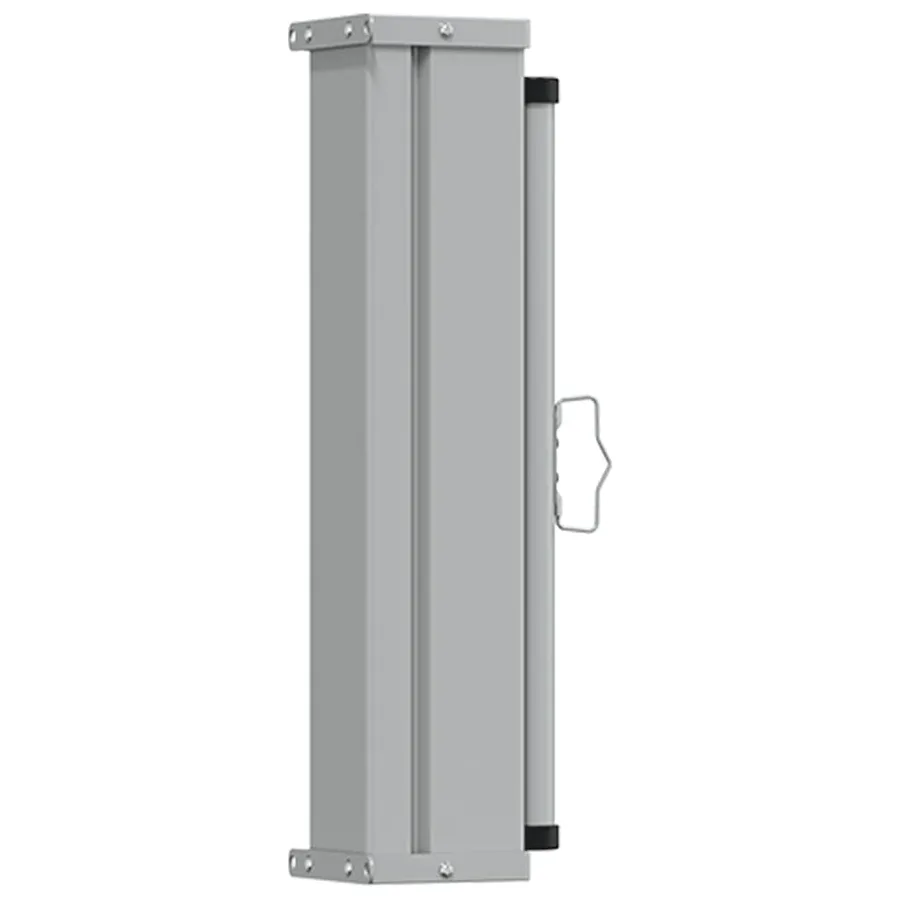 Auvent latéral rétractable de patio 60x300 cm Noir - 5