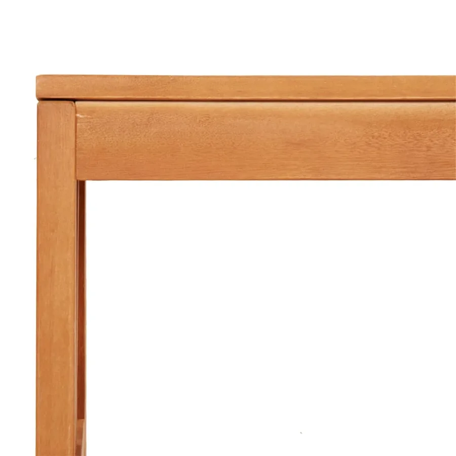 Banc de jardin 110 cm bois massif d'eucalyptus - 5