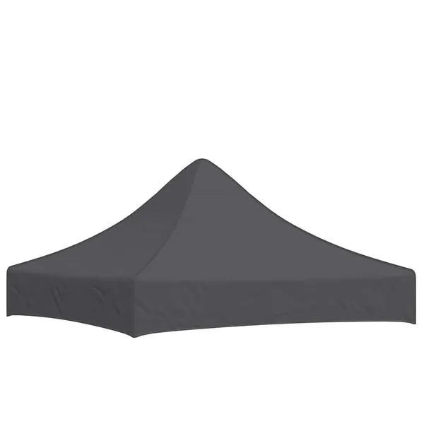 Toit de tente de réception 2x2 m Anthracite 270 g/m²