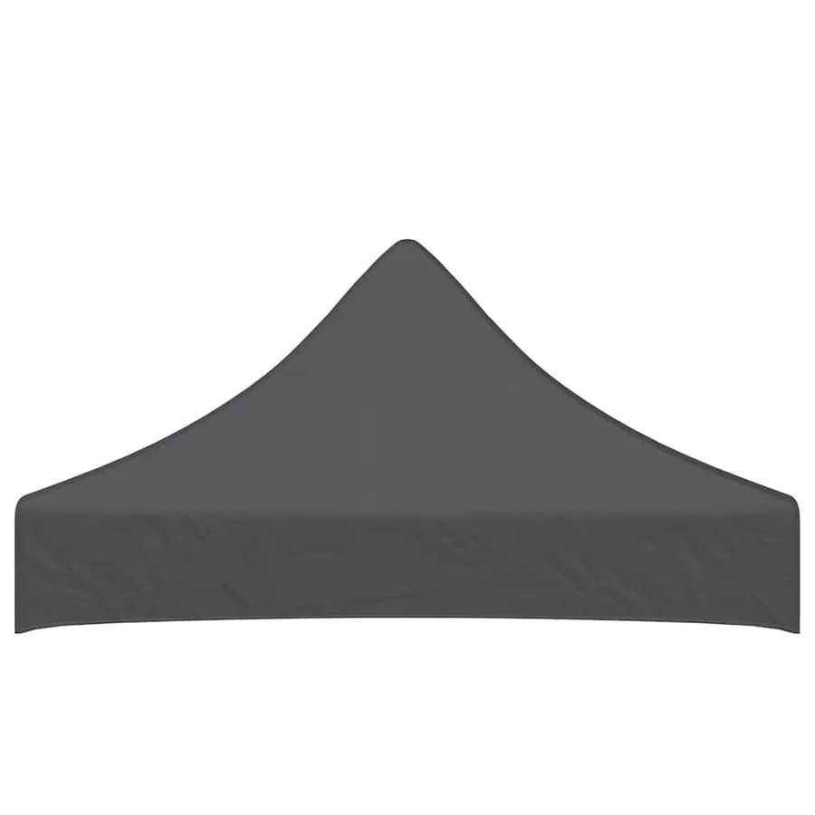 Toit de tente de réception 2x2 m Anthracite 270 g/m² - 3