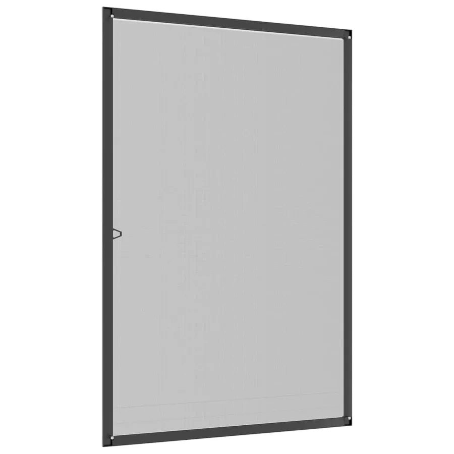 Moustiquaire pour fenêtres Anthracite 90x120 cm - 4